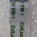 FFC шлейф 12 pin прямой, шаг 0.5 mm, длина 200 mm TouchPad Asus G750JH, G750JM, G750JS, G750JW, G750JX, G750JY, G750JZ (p/n 14010-00028400), GigaByte, Clevo, DNS W670SFQ 6-43-W6700-010