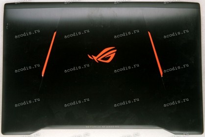 Верхняя крышка Asus GL702 чёрная (13NB0CQ1AM0111, 13NB0CQ1AM0101, 13NB0FV1AM0201)
