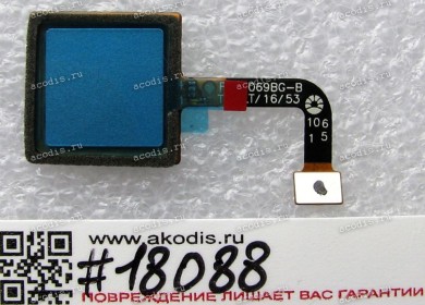 Fingerprint sensor Asus ZenFone 3 Max ZC553KL (X00DD) (p/n: 04110-00080400)