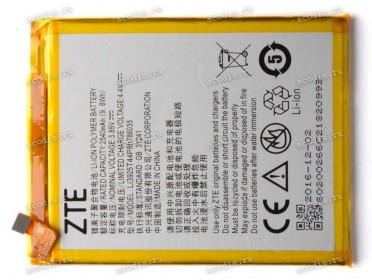 АКБ ZTE Blade A910, Blade V7, Blade Z10 (3,85v, 2540mAh) Li3925T44P8h786035 оригинальный