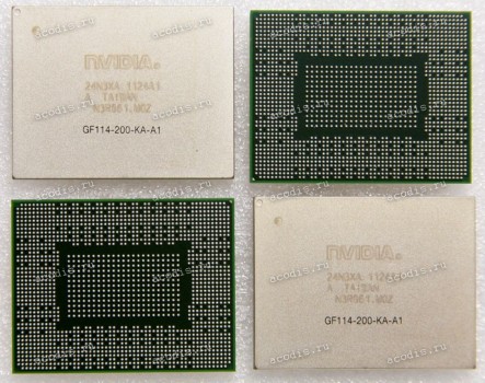Микросхема nVidia GF114-200-KA-A1 GeForce GTX 560 SE FCBGA-1731 (Asus p/n: 02004-00140200) NEW original datecode 1124A1