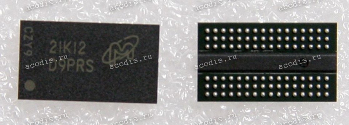 Микросхема Micron D9PRS MT41J128M16JT-107G:K DDR3 1800 128M*16 1.5V FBGA-96 (Asus p/n: 03006-00040500) NEW original