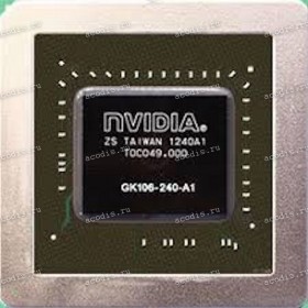 Микросхема nVidia GK106-240-A1 GeForce GTX 650 Ti FCBGA1428 (Asus p/n: 02004-00270100) NEW original datecode 1324A1, 1330A1