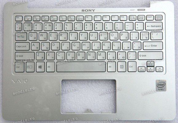 Keyboard Sony SVF11N1L2RS серебро русифицированная (149275321)+Topcase