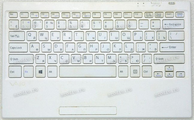 Keyboard Sony SVT1122 Cover Dock белая (A2037005A)+Topcase Keyboard Sony SVT1122 Cover Dock белая (A2037005A)+Topcase
