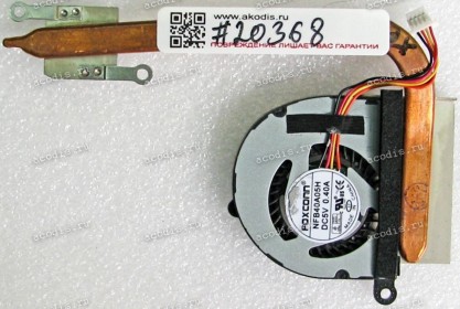 Сист.охл. Asus Eee PC 1015BX (p/n: 13GOA3K1AM010-10) 4 pin