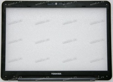 Верх. кр. рамка Toshiba A300-1GY, A300-29U, A300D чёрная (B0249014S101)