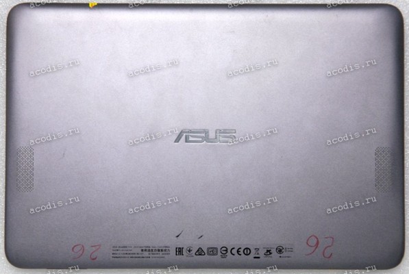 Задняя крышка Asus C300SA, T101HA, T101-M0I серый (13NB0BK1AM0131)