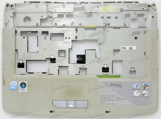 Palmrest Acer Aspire 5315 серая (AP01K000M00)