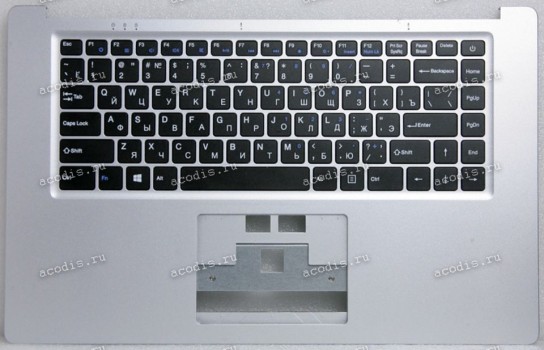 Keyboard Digma EVE 605 ES6022EW, EVE 604 ES6021EW + topcase SP09272, SP10273 (Black/Silver/Matte/RUO)