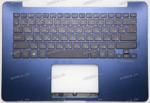 Keyboard Asus UX430UAR-1B тёмно-синий, русифицированный (90NB0EC2-R33RU0)+ Topcase