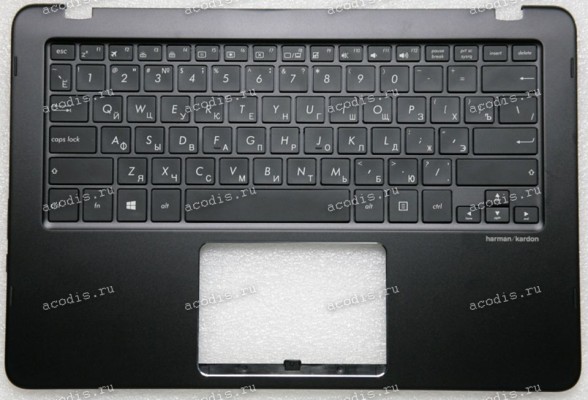 Keyboard Asus UX360UA-1C чёрная матовая, русифицированная (90NB0C03-R30RU0)+ Topcase Keyboard Asus UX360UA-1C чёрная матовая, русифицированная (90NB0C03-R30RU0)+ Topcase