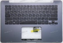 Keyboard Asus UX430UA-1A серая, металлик, русифицированная (90NB0EC1-R31RU0)+ Topcase