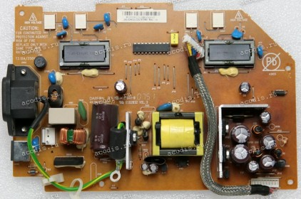 Плата БП NEC 19,0" LCD1970NX-B12-2(L), LCD1970NXp-BK-3 (G)  (4H.B0060.001) (L194RH) (E162032) (J2060302 PCB-030) VOL,3