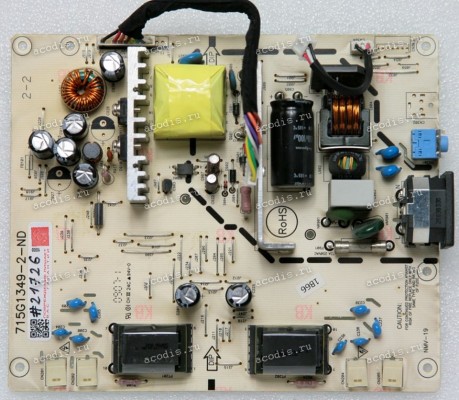 Плата БП NEC 19,0" LCD195NX-BKBK (L194L2) (715G1349-2-ND) (0907-1)