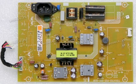 Плата БП Asus 23,0" VS238 (VS238H.P) (715G4705-P05-000-001R) (E148158)