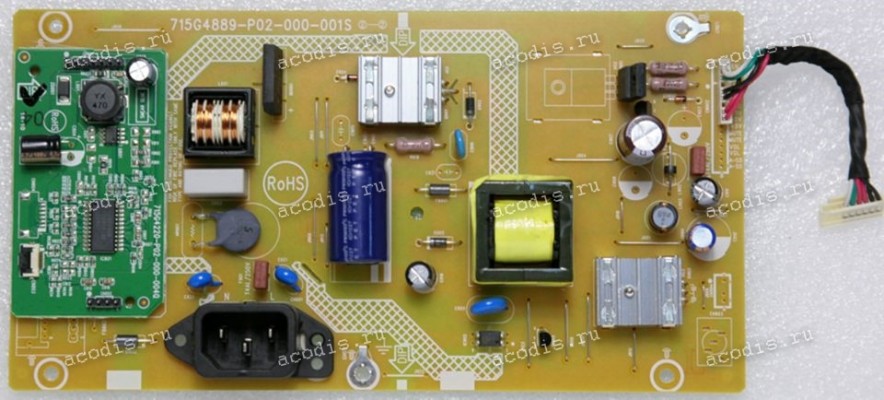 Плата БП Philips 20,0" 206V3L (715G4889-P02-000-001S)