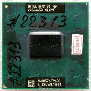 Процессор Socket P (PGA-478) Intel Core 2 Duo T9600 (p/n: SLG9F) (2.80GHz=266MHz x 10,5, 2Mb, 45nm Процессор Socket P (PGA-478) Intel Core 2 Duo T9600 (p/n: SLG9F) (2.80GHz=266MHz x 10,5, 2Mb, 45nm