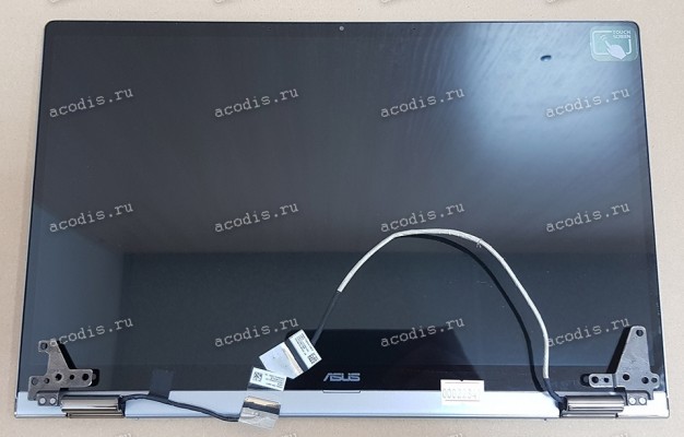 Крышка в сборе ASUS UX462DA (с тачем) серая 1920x1080 LED разбор