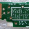 Power Button board Lenovo IdeaPad S10-3S (p/n: 48.4EL02.011, 31043201)