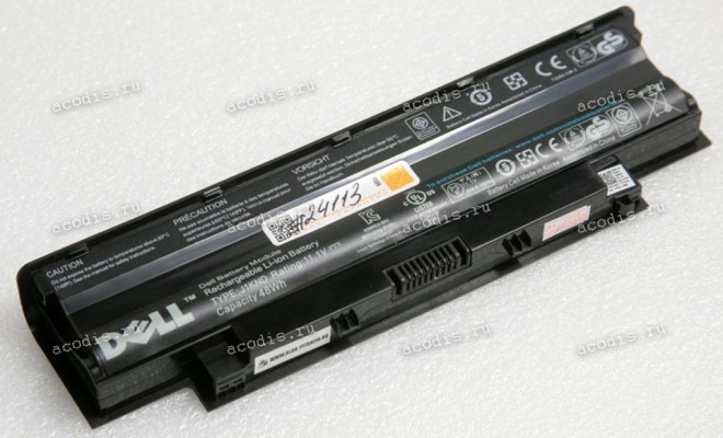 АКБ Dell Inspiron 13R, 14R, 15R, 17R, M501, M5010, M5030, N3010, N3110, N4010, N5010, N5030, N5110, N7010, Vostro 3450, 3550, 3750 48Wh (J1KND, 312-0233, 04YRJH, FMHC10, TKV2V, YXVK2, J4XDH, 9TCXN, 9T48V, 965Y7, 4T7JN)