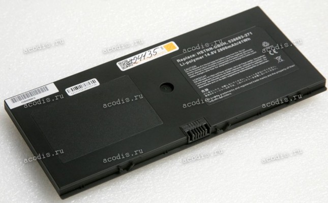 АКБ HP ProBook 2320, 5310, 5320 2800mAh (HSTNN-DB0H, HSTNN-C72C, HSTNN-SB0H, 538693-251, 538693-961, AT907AA, FL06) replace АКБ HP ProBook 2320, 5310, 5320 2800mAh (HSTNN-DB0H, HSTNN-C72C, HSTNN-SB0H, 538693-251, 538693-961, AT907AA, FL06) replace