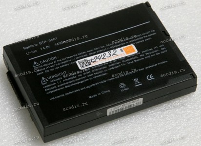 АКБ Acer TravelMate 520, 530 4400mAh (BTP-34A1) replace АКБ Acer TravelMate 520, 530 4400mAh (BTP-34A1) replace