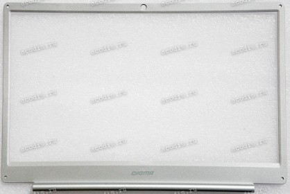 Верх. кр. рамка Digma EVE 300 ES3004EW, CITI E301 ES3008EW серебристая