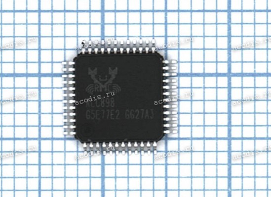 Микросхема RealTek ALC898-GR QFP-48 LQFP-48 (Asus p/n: 02G611010100) NEW original Микросхема RealTek ALC898-GR QFP-48 LQFP-48 (Asus p/n: 02G611010100) NEW original