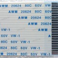 FFC шлейф 30 pin прямой, шаг 1.0 mm, длина 200 mm