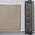LCD LVDS FFC шлейф мониторный обратный 30 pin, шаг 1.0 mm, длина 330 mm, с замками с двух сторон
