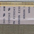 LCD LVDS FFC шлейф мониторный обратный 30 pin, шаг 1.0 mm, длина 470 mm, с замками с двух сторон