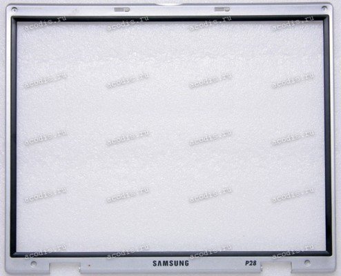 Верх. кр. рамка Samsung NP-P28 серая (BA81-00294A)
