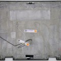 Верхняя крышка Compaq nc4000 чёрная матовая в серебристой рамке