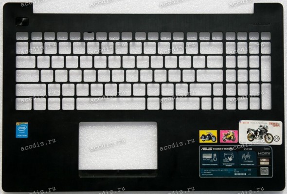 Palmrest Asus A553M, A553MA, D553M, D553MA, F553M, F553MA, K553M, K553MA, R515M, R515MA, X553M, X553MA, X553S, X553SA (13NB04X1P03011-1, 13NB04XXPXXX1X, 13NB04X1AP0711, 13N0-RLA0421, 13NB04X1AP0721, 13NB04XXPXXX1X, 13NB04X1P03113-1, 13NB04X1P031) Palmrest Asus A553M, A553MA, D553M, D553MA, F553M, F553MA, K553M, K553MA, R515M, R515MA, X553M, X553MA, X553S, X553SA (13NB04X1P03011-1, 13NB04XXPXXX1X, 13NB04X1AP0711, 13N0-RLA0421, 13NB04X1AP0721, 13NB04XXPXXX1X, 13NB04X1P03113-1, 13NB04X1P031)