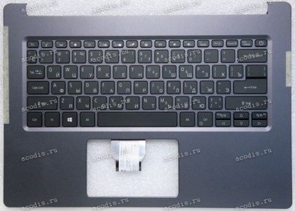 Keyboard Acer Aspire 5 A514-52G, TravelMate TM215 (NX.HT2ER.003, SV3P_A80BWL, NKI13130CN, 01504E68K202, NK.I1313.0CN, ACM16P73SU, AG-6800, S0E-NCB1600, 002-16M23LHC02, NC210110T9, HQ20900695000) + topcase русифицированная original Keyboard Acer Aspire 5 A514-52G, TravelMate TM215 (NX.HT2ER.003, SV3P_A80BWL, NKI13130CN, 01504E68K202, NK.I1313.0CN, ACM16P73SU, AG-6800, S0E-NCB1600, 002-16M23LHC02, NC210110T9, HQ20900695000) + topcase русифицированная original