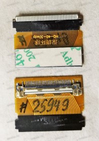 Переходник 30pin 19(15,1)mm шаг 0,5 мм к кабелю на 40pin 25(20,3)mm шаг 0,5 мм к матрице HQ-40-30edp