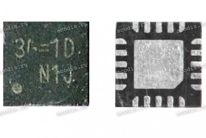 Микросхема RichTek RT6575B, RT6575BGQW (3F = 1D, 3F = 5G, 3F = 5M, 3F = EA, 3F= FJ) QFN-20, WQFN-20L, Dual-Channel Synchronous DC-DC Step-Down Controller with 5V/3.3V LDOs