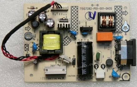 Плата БП HP 21,5" Z22n (715G7282-P01-001-0H3S, 715G7282-P0B-001-0H30)