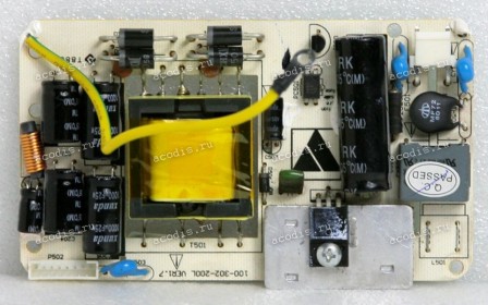 Плата БП Dexp 20,0" G201 (100-302-200L VER1.7)