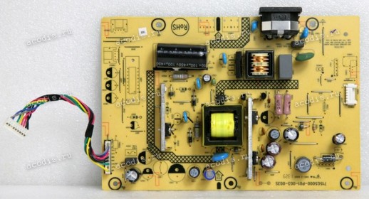 Плата БП BenQ 21,5" GL2250-T (GW2255) (9HLA2LA.DPE) (715G5000-P01-003-003S)