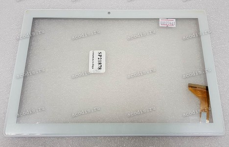10,1" Touchscreen Digma 1402D 4G  WS1250PL (8 pin, SX-CtP-101794A) белый с рамкой