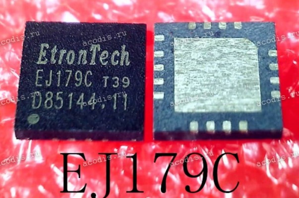 Микросхема EtronTech EJ179C QFN16 FW:2 USB CONTROLLER (Asus p/n: 06050-00190200) NEW original