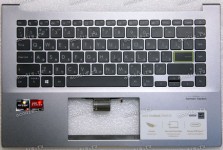 Keyboard Asus S433, X421, Vivobook 14 M433IA серый русифицированный (G1AS19G50U, 39XKSTAJNG0)+Topcase