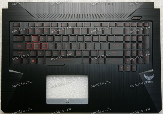 Keyboard Asus FX705GD, FX705GE-1B, FX705GM TUF Gaming чёрный нерусифицированная, с подсветкой (90NR00Z2-R30UI1)+ Topcase Keyboard Asus FX705GD, FX705GE-1B, FX705GM TUF Gaming чёрный нерусифицированная, с подсветкой (90NR00Z2-R30UI1)+ Topcase