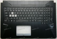 Keyboard Asus FX705GE-1A нерусифицированная, тайская, чёрная (90NR00Z1-R30TA1, 13N1-6EA0401, 13NR00R1AP0301)+ Topcase