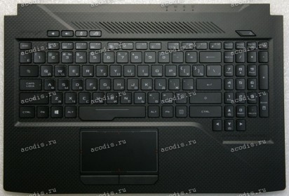 Keyboard Asus GL503VS-1A чёрный матовый, русифицированная (90NR0G51-R31RU0, 13NB0G51AP0401, 13N1-3GA0301)+ Topcase