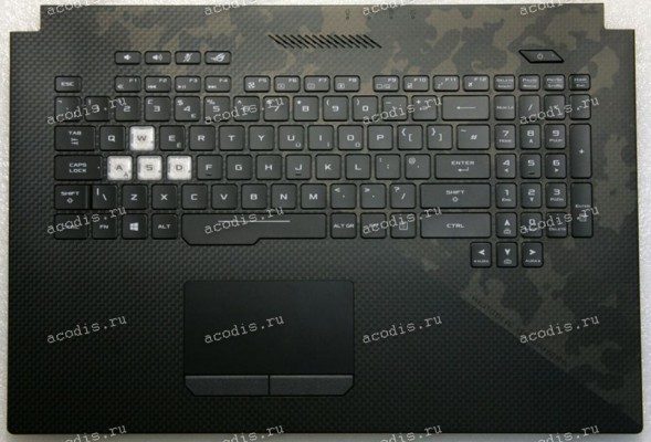 Keyboard Asus GL704GM-1A чёрный матовый, нерусифицированный (90NR00N1-R30280, 90NR00N1-R30270, 13N1-5BA0301, 13NR00N0AP0201, 0KNR0-661GUK00)+ Topcase Keyboard Asus GL704GM-1A чёрный матовый, нерусифицированный (90NR00N1-R30280, 90NR00N1-R30270, 13N1-5BA0301, 13NR00N0AP0201, 0KNR0-661GUK00)+ Topcase
