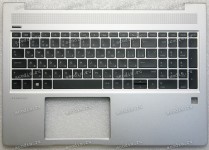 Keyboard HP EliteBook 450 G6, 450 G7, ProBook 450 G6, 450 G7, 455 G6, 455 G7 !!! с подсветкой!!! серебристый металлик русифицированная (L45090-001, L45090-251, PMXAEX8K701010051005R, 2B-BBU16Q100, BYS20210423, 4BX8KTATP00, PMXAEX8K80101010900DO, 2B-BBU29Q