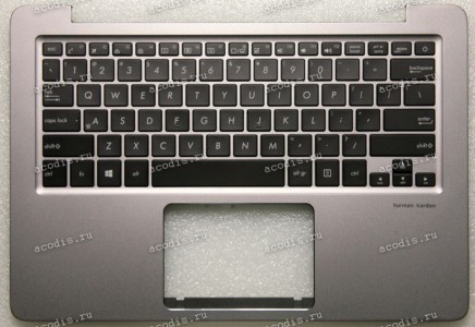 Keyboard Asus UX310UA-1A, UX310UF, UX310UQ, UX410UA, UX410UQ светло-серый металлик, нерусифицированный (90NB0CJ1-R31UI0, 0KN0-UM2UI16, 13N0-UMA0211, 13NB0CJ1AM0311) + Topcase Keyboard Asus UX310UA-1A, UX310UF, UX310UQ, UX410UA, UX410UQ светло-серый металлик, нерусифицированный (90NB0CJ1-R31UI0, 0KN0-UM2UI16, 13N0-UMA0211, 13NB0CJ1AM0311) + Topcase